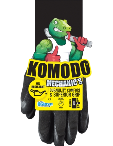 GL-KOM-MEC-M - Komodo Mechanics Gloves | 1 Pair | Medium