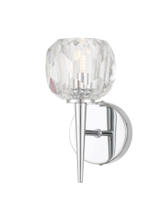 Zaha 1 Wall Lamp 3 watt G9 Non-dimmable Depth 110mm Height ZAHA WB1-CHCR 2