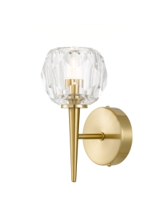 Zaha 1 Wall Lamp 3 watt G9 Non-dimmable Depth 110mm Height ZAHA WB1-AGCR 2