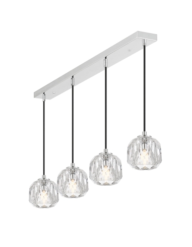 ZAHA PE04-CHCR - ZAHA 4 PENDANT - CHROMEZAHA PE04-CHCR
