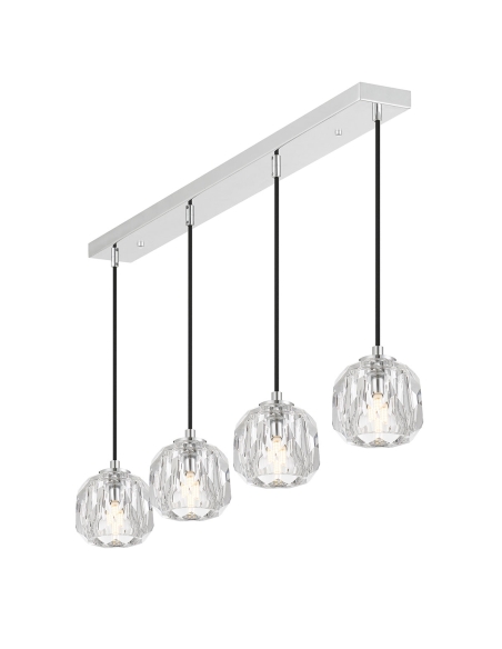 ZAHA PE04-CHCR - ZAHA 4 PENDANT - CHROMEZAHA PE04-CHCR