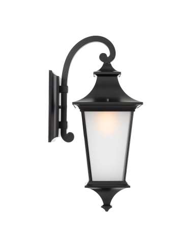 WESTIN EX-BK - WESTIN EXTERIOR WALL LIGHT - BLACK
