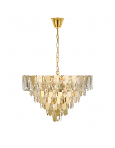 Valerie 10 Light Pendant 10xE14 Width 600mm Height 500mm VALERIE PE60-GD 2