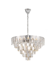 Valerie 10 Light Pendant 10xE14 Width 600mm Height 500mm VALERIE PE60-CH 2