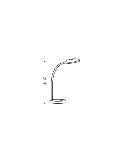 TYLER TL-BK - TYLER LED DESK LAMP - BLACKTYLER TL-BK