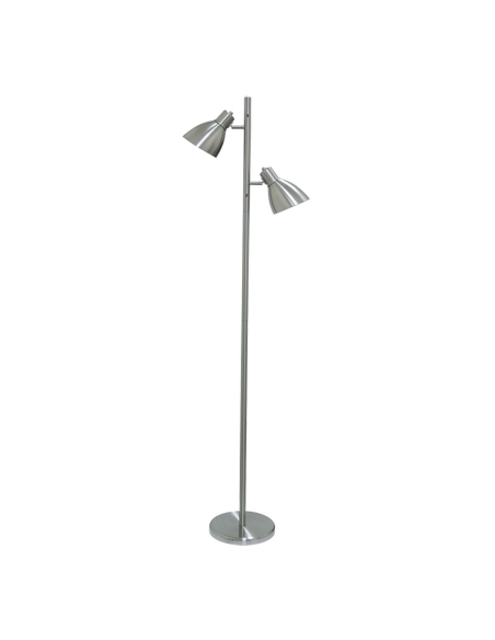 Torres 2 Floor Lamp 2x60 watt E27 Height 1620mm - TORRES FL2-NK
