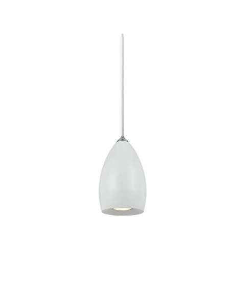 TOLOSA PE1-WH - TOLOSA LED 1 LIGHT PENDANT - WHITETOLOSA PE1-WH