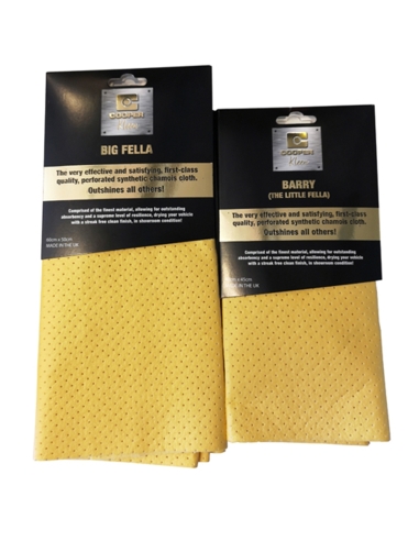 COOPERKLEEN Auto Access CHAMOIS Perforated Synthetic 40X45cm