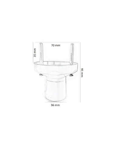 BATFIX01 - BATFIX01 Batten Fixture (BC Base) BATFIX01