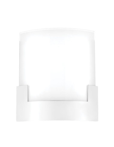 Solita Wall Lamp 12 watt LED Dimmable Colour Change Diameter 200mm Height 200mm Projection 75mm - White/Frost