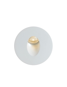 Snap Round Stair Light 3 watt LED Diameter 80mm Length 85mm SNAP RD-WH