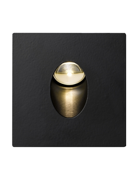SNAP SQ-BK - SNAP SQUARE STAIR LIGHT - BLACK