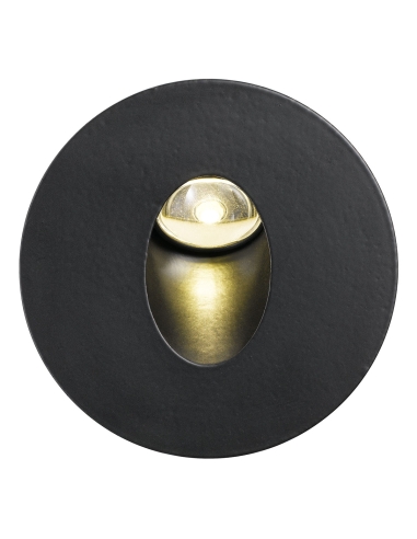 SNAP RD-BK - SNAP ROUND STAIR LIGHT - BLACK