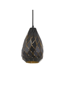 Simon 1 Light Pendant Small 25 watt E27max Width 150mm SIMON PE15-GM