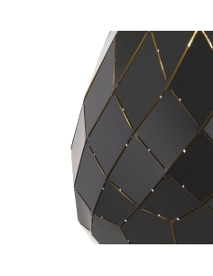 Simon 1 Light Pendant Small 25 watt E27max Width 150mm SIMON PE15-GM 2