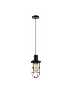 BLACKBAND1 - BLACKBAND Industrial Black Curved Bird Cage BLACKBAND1
