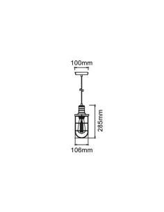 BLACKBAND1 - BLACKBAND Industrial Black Curved Bird Cage BLACKBAND1 2