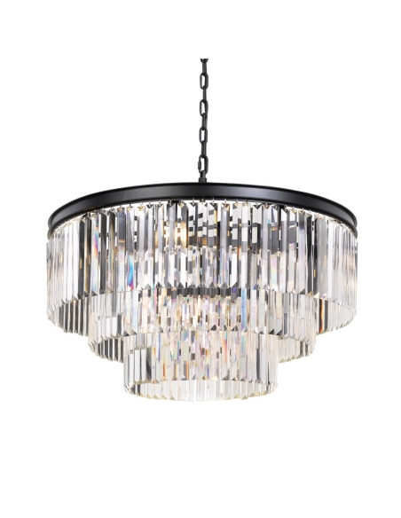 SERENE PE16-BK - SERENE 16 LIGHTS PENDANT - BLACK