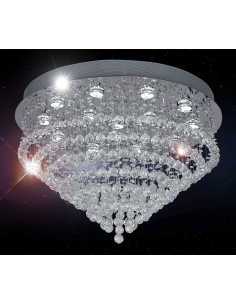 Savina 14 Light Large CTC 14x6 watt GU10 Height 500mm Width SAVINA CTC73-CH 2