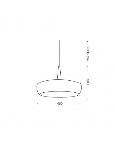 SABRA PE45-ACCP - SABRA 45 PENDANT - Antique SABRA PE45-ACCP