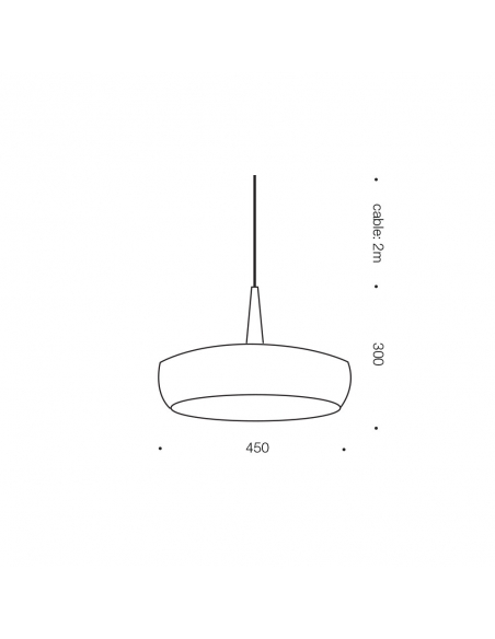 SABRA PE45-ACCP - SABRA 45 PENDANT - Antique SABRA PE45-ACCP