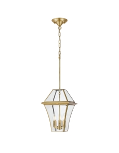 Rye 27 Traditional Pendant / CTC BrassRYE PE27-BRS