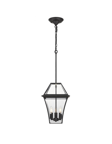 RYE PE27-BK - RYE 27 SOLID BRASS PENDANT - BLACK