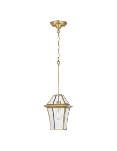 Rye 20 Traditional Pendant / CTC Shade Height 400mm Width RYE PE20-BRS