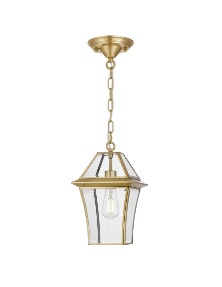 Rye 20 Traditional Pendant / CTC Shade Height RYE PE20-BRS