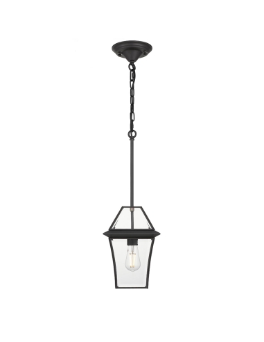 RYE PE20-BK - RYE 20 SOLID BRASS PENDANT - BLACKRYE PE20-BK