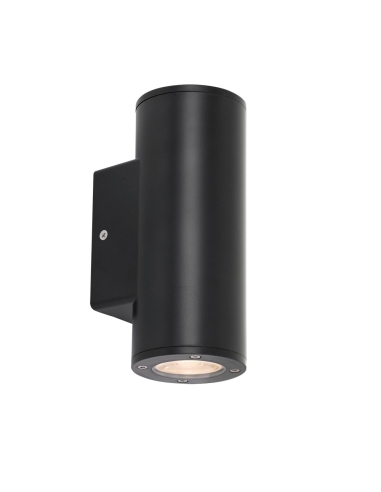 Rvin Exterior Up/Down LED Wall Light Black - RVIN EX2-BK