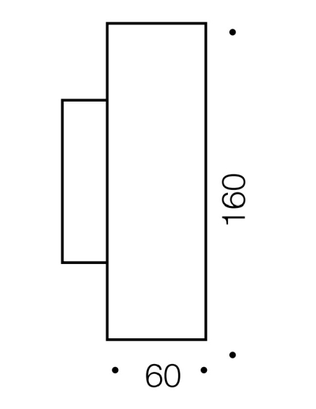 RIVA EX2LED-SS - RIVA EX2 LED WALL LIGHTRIVA EX2LED-SS