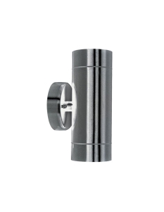 Riva Exterior 2 LED Wall Lamp 2x4 watt GU10 Height 160mm RIVA EX2LED-SS