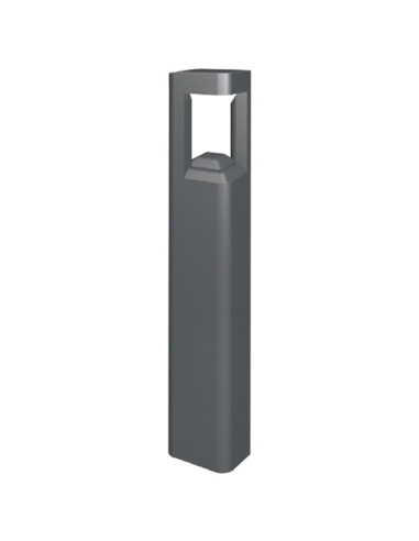 BOL4A - LED Surface Mounted Grey Bollard Lights BOL4A