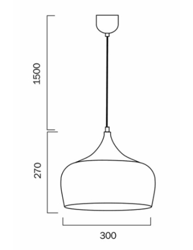 POLK PE30-OKBK - POLK 30 PENDANT - BLACK OAKPOLK PE30-OKBK
