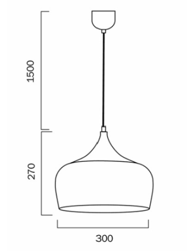 POLK PE30-GDB - POLK 30 PENDANT - GOLDPOLK PE30-GDB