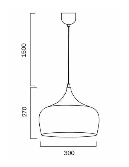 POLK PE30-GDB - POLK 30 PENDANT - GOLDPOLK PE30-GDB