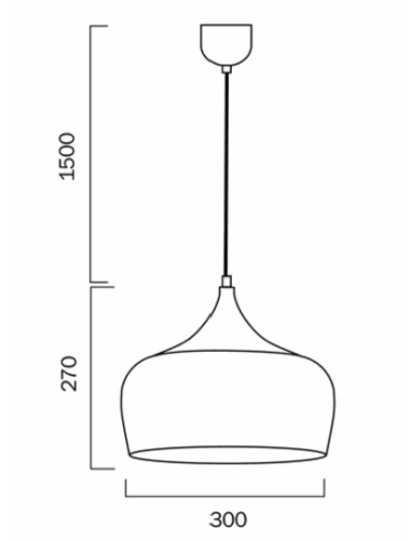 POLK PE30-BKB - POLK 30 PENDANT - BLACKPOLK PE30-BKB