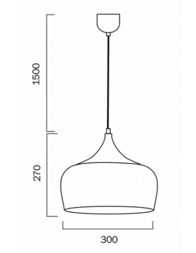 POLK PE30-BKCP - POLK 30 PENDANT - CopperPOLK PE30-BKCP