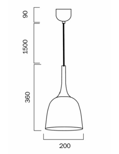 POLK PE20-WHB - POLK 20 PENDANT - WHITEPOLK PE20-WHB