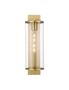 PEROVA EX50-BRS - PEROVA 50 EXTERIOR WALL LIGHT - BRASSPEROVA EX50-BRS