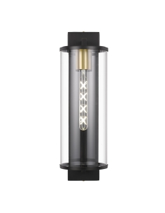 Perova Exterior Wall Bracket - Black/ClearPEROVA EX50-BK