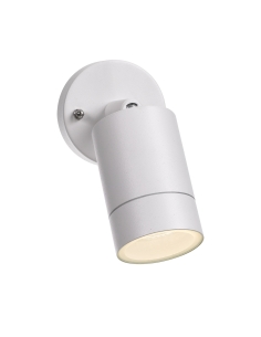 Peak Exterior Wall Lamp 6w GU10max Depth 60mm Height 90mm - PEAK WB-WH 2