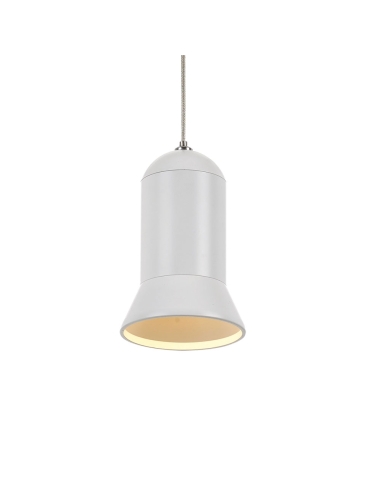 Parker 10 watt Dimmable LED Pendant Small Height 150mm Width 90mm Cable 2.0m - White/Warm White