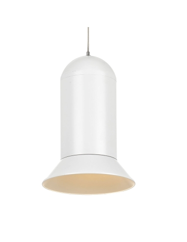 Parker 20 watt Dimmable LED Pendant Large Height 230mm Width 160mm Cable 2.0m - White/Warm White