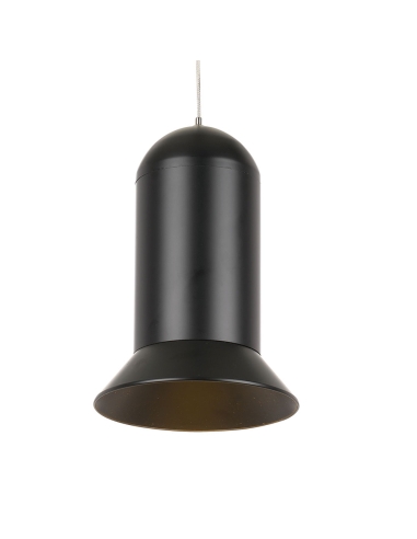 Parker 20 watt Dimmable LED Pendant Large Height 230mm Width 160mm Cable 2.0m - Black/Warm White