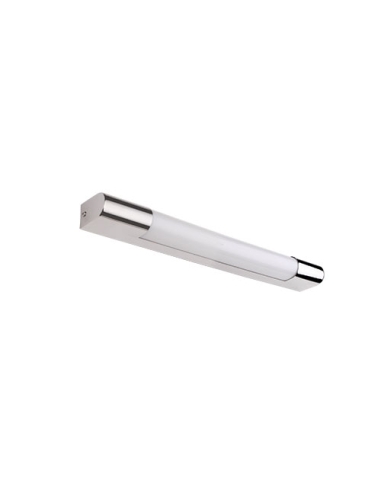 ORAS 12w WALL Lamp IP44 12w LED Non-dimmable Length 420mm Height 40mm P:60 Chrome/Opal 3CCT 850Lm