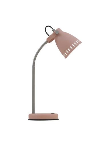 Nova Table Lamp 25 watt E27max Height 540mm Width 150mm - Pink/Nickel