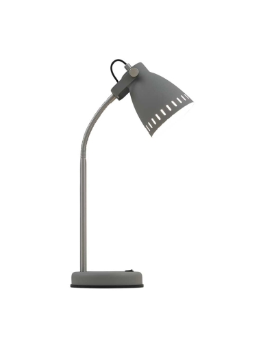 Nova Table Lamp 25 watt E27max Height 540mm Width 150mm - Grey/Nickel
