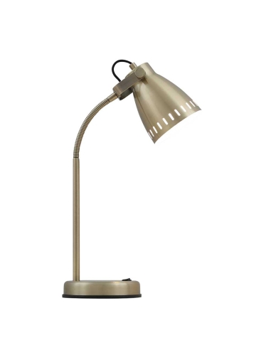 Nova Table Lamp 25 watt E27max Height 540mm Width 150mm - Antique Brass